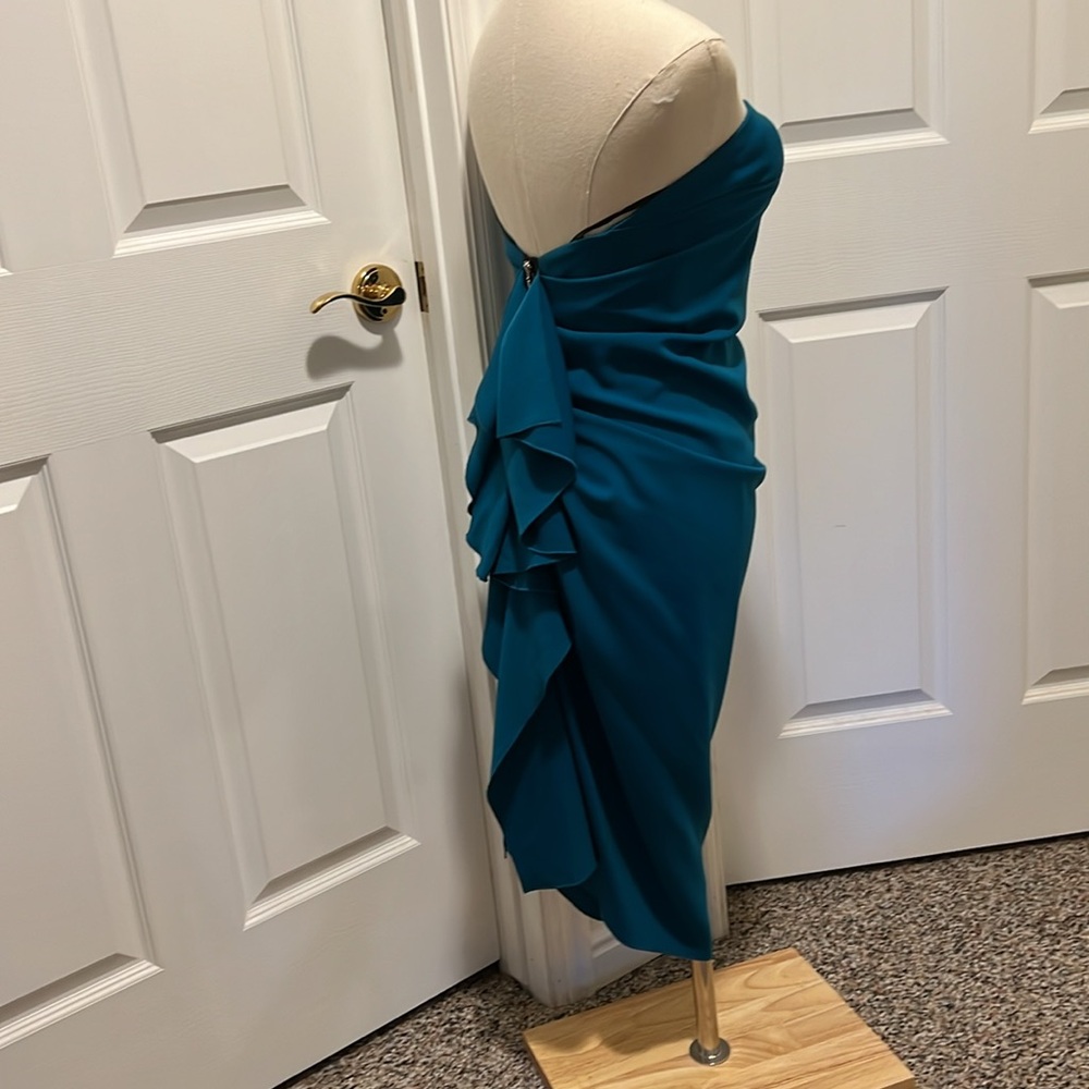 AIDA by Nicole Bakti Dress Teal - Picture 6 of 8